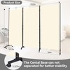 Room Divider (3 Panel) Wall Divider for Room Separation, 102