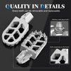 IUVWISN Wider Footpegs CNC for Surron LBX/E-Ride Pro SS/SR/S, Dirt