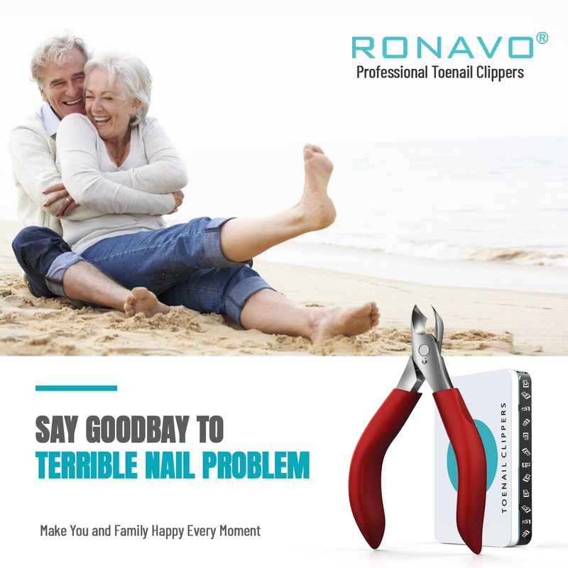 Toenail Clippers for Thick Nails for Seniors - Heavy Duty