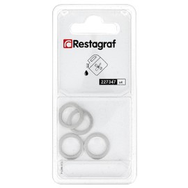 Restagraf 227347 Oil Drain Plug Sealing Ring for Golf IV Hatchback (1J1) 2 mm 14 mm Pack of 4