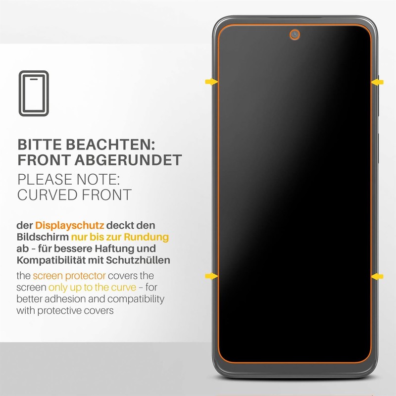 moex® FlexProtect Matte Screen Protector Compatible with Motorola Moto G53