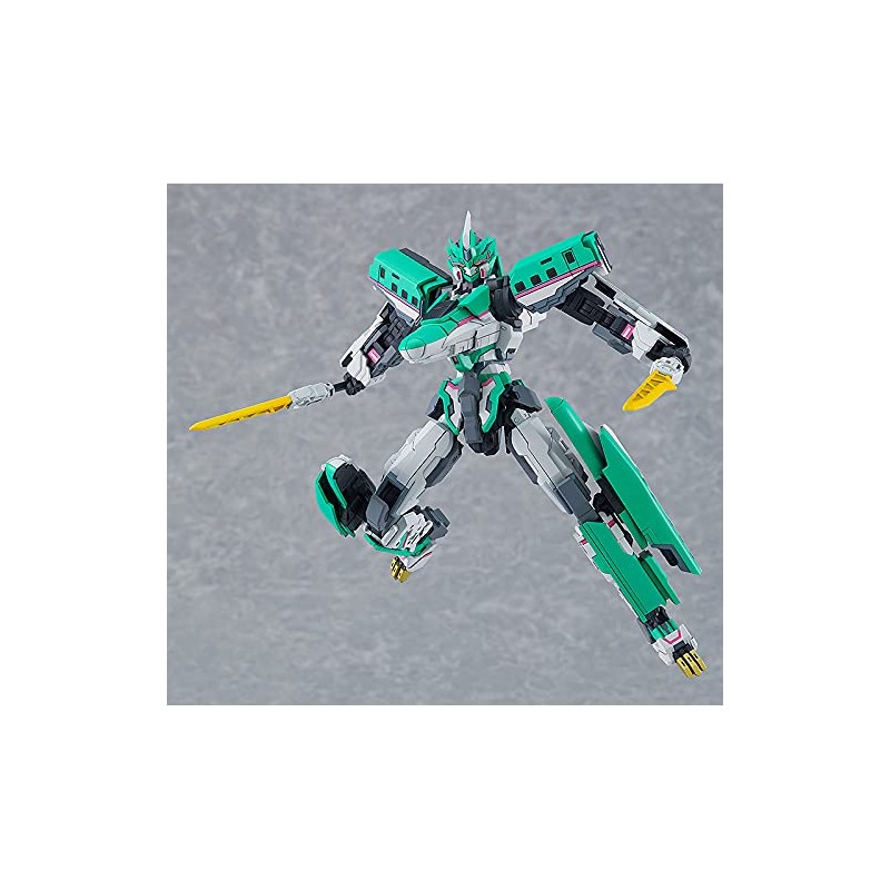 MODEROID Shinkansen Transforming Robot Shinkalion Z E5 Hayabusa & E5
