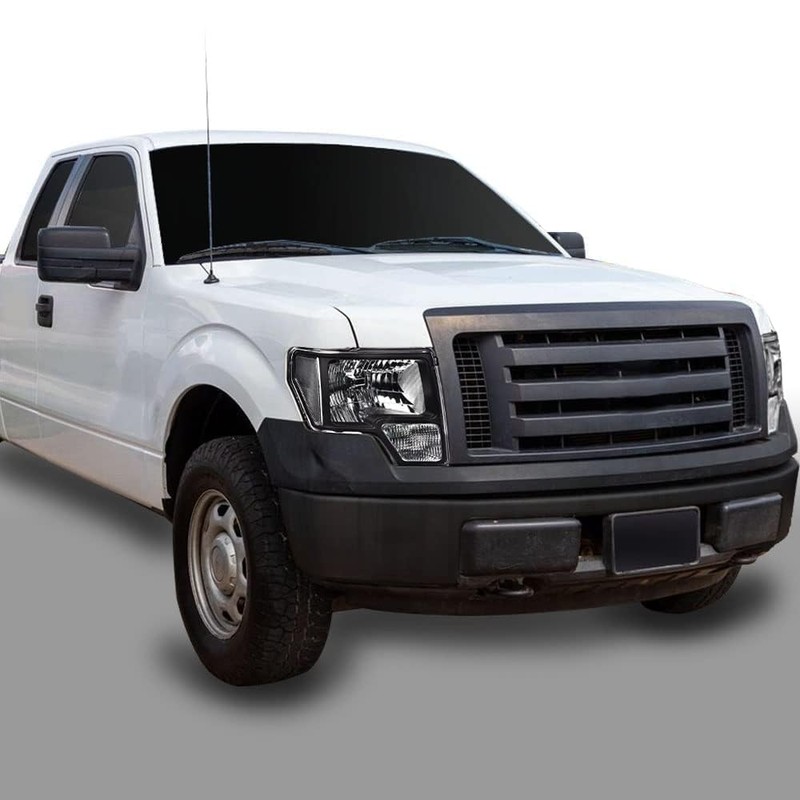 G-PLUS Headlights Assembly, Compatible with 2009-2014 Ford F150 09-14 Headlamp,