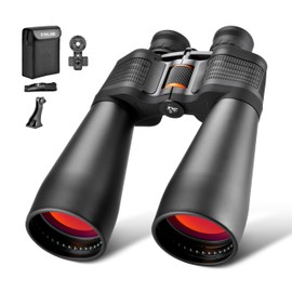 ESSLNB 25x70 Astronomy Binoculars Giant for Adults, Outdoor Waterproof Binoculars for Travel Stargazing Bird Watching Hunting with Built-in Tripod Adapter and Carrying Bag