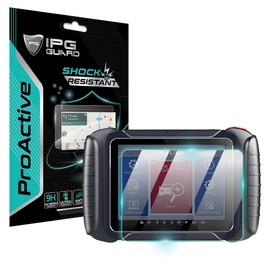 IPG ProActive Made for XTOOL D7 - D7S - D8 - D8W Bidirectional Scan Tool Display 9H Hardness Screen Protector Nano Ceramic Film Ultra Responsive High Clarity Anti Scratch Smudge & Shock Proof Guard