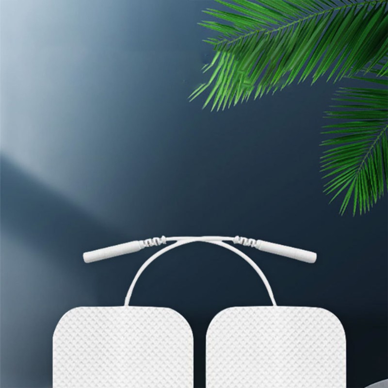 40pcs 2mm Aperture Electrode Massage Patches Self Adhesion Replacement Massager