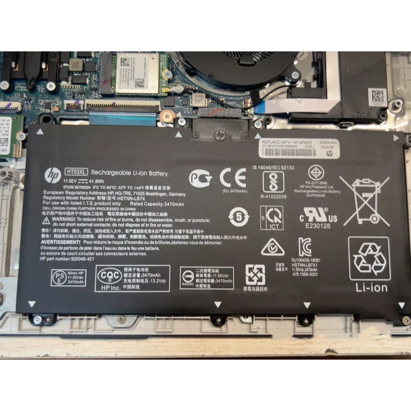 HP Genuine OEM HT03XL Battery for HP Pavilion L11421-2C2 L11119-855