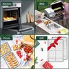 Half Sheet Pans with Rack Set [2 Pans + 2