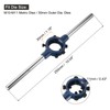 sourcing map Round Die Stock Handle Wrench 30mm(1.18") Adjustable Threading