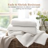 Good Sleep Bedding 100% Cotton Throw Blanket, Waffle Weave, Super