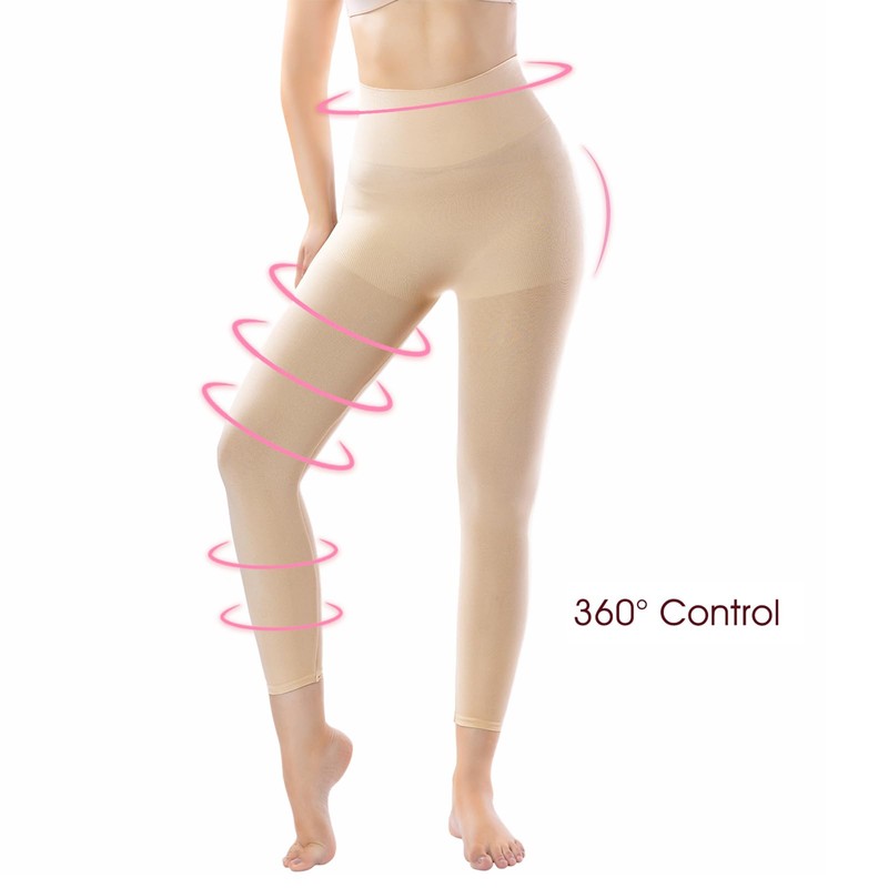 +MD Shapewear for Women Tummy Control Seamless High Waisted Light