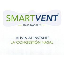 SMART VENT | 40 Tiras Nasales para Aliviar la Congestión Nasal | Sin Medicamentos y Libre de Látex | Incluye 2 Estuches Prácticos | Respira Bien, Vive Mejor