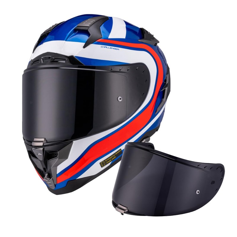VCOROS Helmet Visor Shield For Challenger Challenger GT Full Face