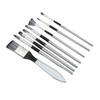 8Pcs Paint Brush Paintbrush Pen Soft Nylon Wool with Storage