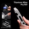 ainhue A315 Mini Pry Bar Bottle Opener, TC4 Titanium Multi-Tool