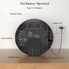 WallarGe Large Digital Wall Clock with LED Display, Electric Wall