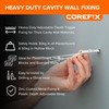 Corefix Strap Cavity Wall Fixing 4 Pack (M5x40mm), Heavy Duty
