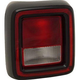 Garage-Pro Driver Side Tail Light Compatible with 2018 Jeep Wrangler JL & 2019-2021 Wrangler Assembly, Bulb Type