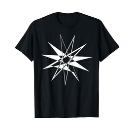 Abstract Shapes Triangles Geometric Sign T-Shirt