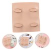 WOONEKY Eyelash Mannequin with Removable Eyelids for Lash Extension Training