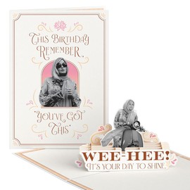 Lovepop Birthday Pop-Up Card for Her and Him - 3D The White Lotus Greeting Cards for Boys, Girls, Men, Women - Your Day to Shine - 5" x 7" Card - Blank Notecard & Envelope Included