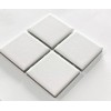 Squarefeet Depot 2x2 Essential White Matte Subway Ceramic Tile Kitchen