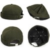 MESU Brimless Docker Cap for Men Sailor Cap Retro No