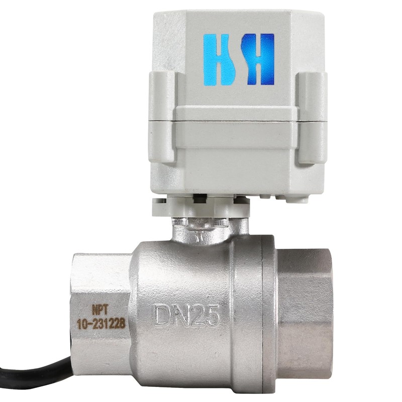 HSH-Flo 1 inch DN25 110-230VAC Normally Closed Stainless Steel 304/CF8