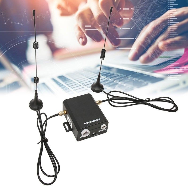 Industrial 4G LTE Router 150Mbps Nano SIM Card Slot Support