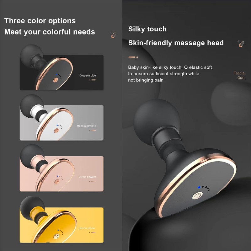 Mini Vibrating Massager Tool Relaxing Muscle Fascia Massaging Machine Electric