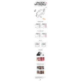 fromis_9 Unlock My World 1st Album Contents+Tracking Sealed (KiT #notyet Version)