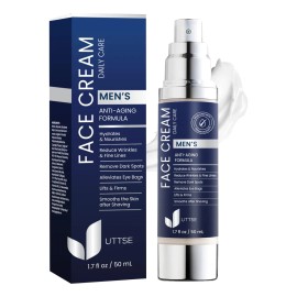 Crema Hidratante Facial 6 En 1 Para Hombres: Crema Facial Pa