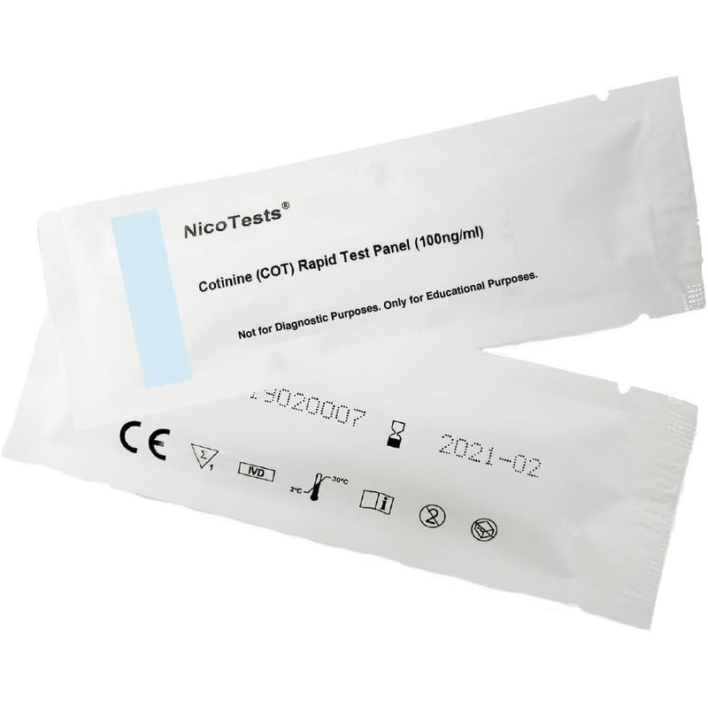 NicoTests Super-Sensitive 100 ng test -Be Sure - 5-Pack