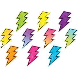 Teacher Created Resources Brights 4Ever Lightning Bolts Accents