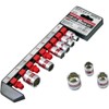 KONYO SUN UP Socket Wrench Set with Holder 9 pcs.
