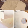 DY.2ten A6 Notebook Refills, 80 Pieces, 6 Hole Rings, Binders,