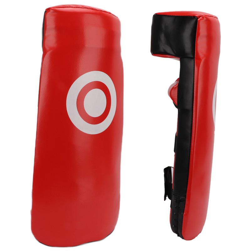 Boxing Kick Pad with Curved Punching Surface PU Leather Karate