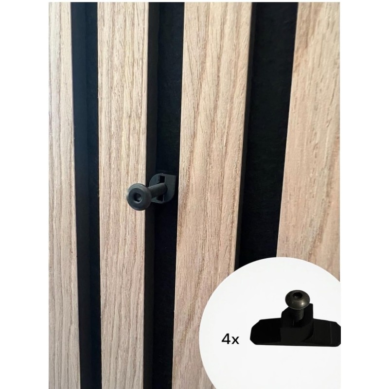 Vleugel M5 Screw Clip for Acoustic Wall Panels - Acupanel
