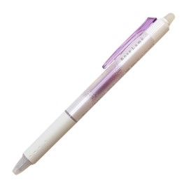 LKKB-23F Erasable Glitter Ballpoint Pen, 0.03 inch (0.7 mm), Twinkle Purple, Cute
