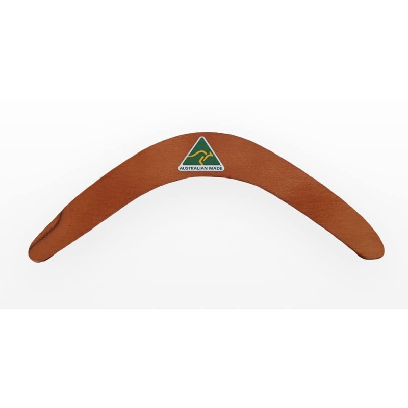 Hand Crafted and Hand Painted Australian Made 29cm Throwing Boomerang