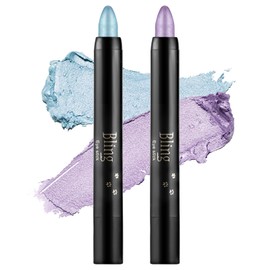 Boobeen Eyeshadow Pencil Crayon Waterproof Eyeshadow Stick Shimmer Cream Eyeshadow Pen Create Glitter Eye Makeup, Easy to Use (09#+11#)