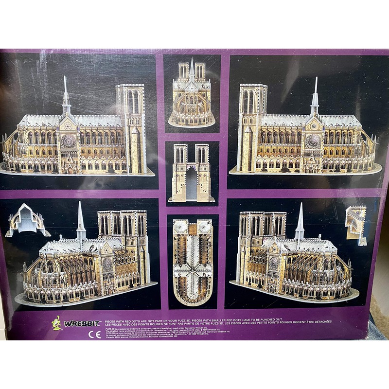 - Puzz 3d 952 pieces Jigsaw Puzzle Notre Dame de