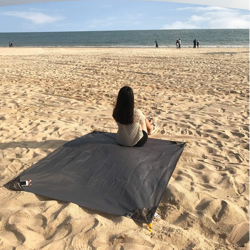 HZJOYUE Outdoor Blanket (71" x 55") -Compact, Lightweight, Sand Proof
