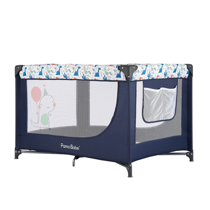 Pamo Babe Portable Crib Baby Playpen with Mattress and Carry