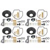 4 Carburetor Carb Repair Kits Replacement for Yamaha Vmax V-MAX