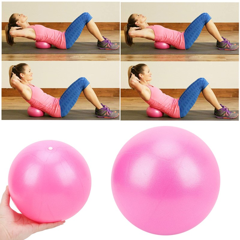 QANYEGN 25cm Heavy Duty Yoga Exercise Ball, 3 Colors Pilates