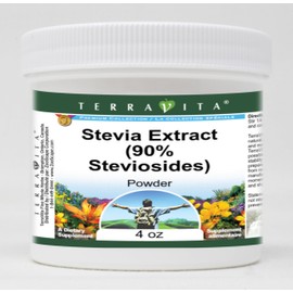 Stevia Extract (90% Steviosides) Powder (4 oz, ZIN: 514503) - 3 Pack