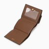 Hazzys (광주신세계)25SS브라운 이니셜패턴 가죽 반지갑 HIWA5E870W1 (Gwangju Shinsegae) 25SS Brown