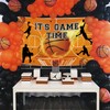 MEHOFOND 6x3.6ft Basketball Backdrop, It's Game Time Basketball Party Decorations