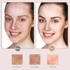 Brocha para Maquillaje Profesional Fibras Artificiales y Mango de Madera